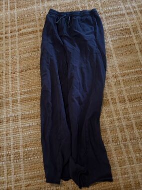 Francesca's Collections Navy Drawstring Jogger Pants